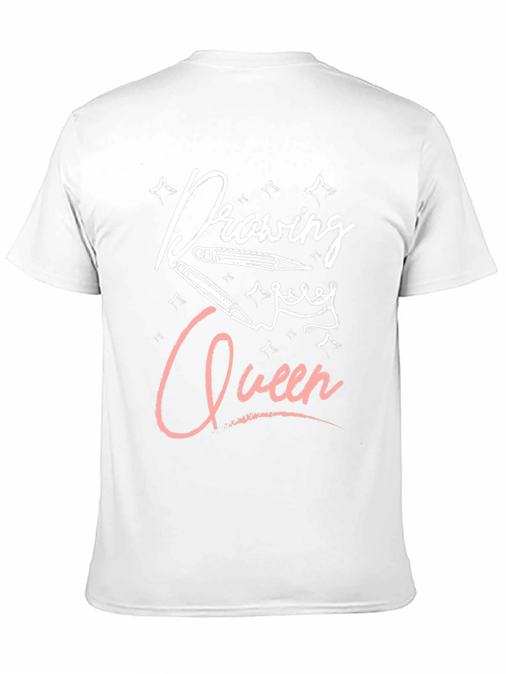 Drawing Queen Black T-Shirt