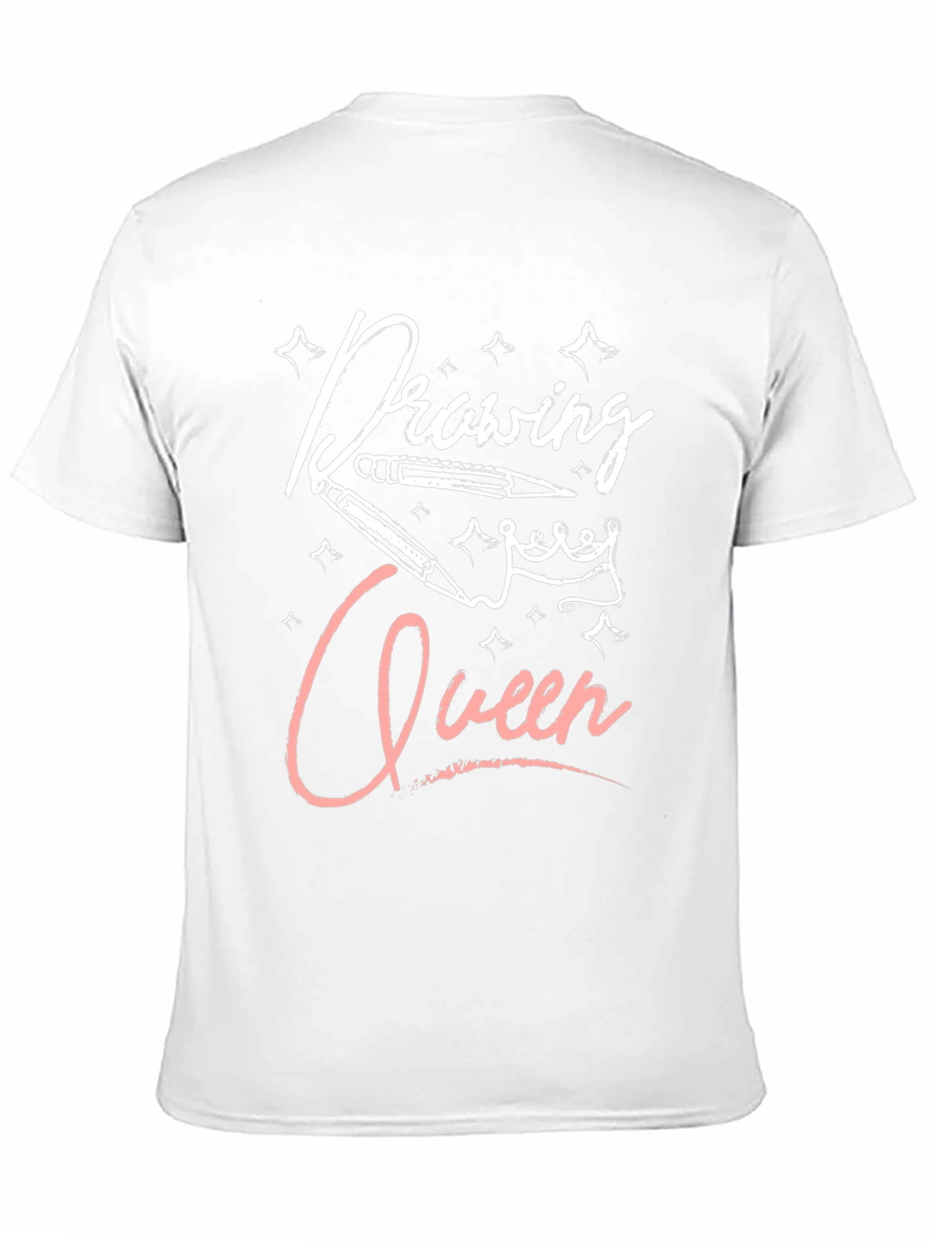 Drawing Queen Black T-Shirt