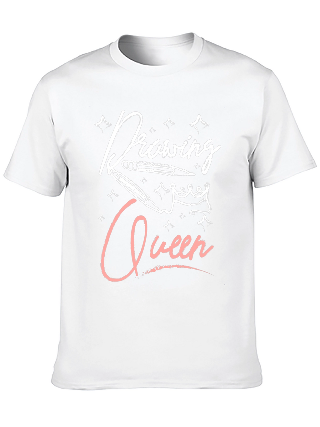 Drawing Queen Black T-Shirt
