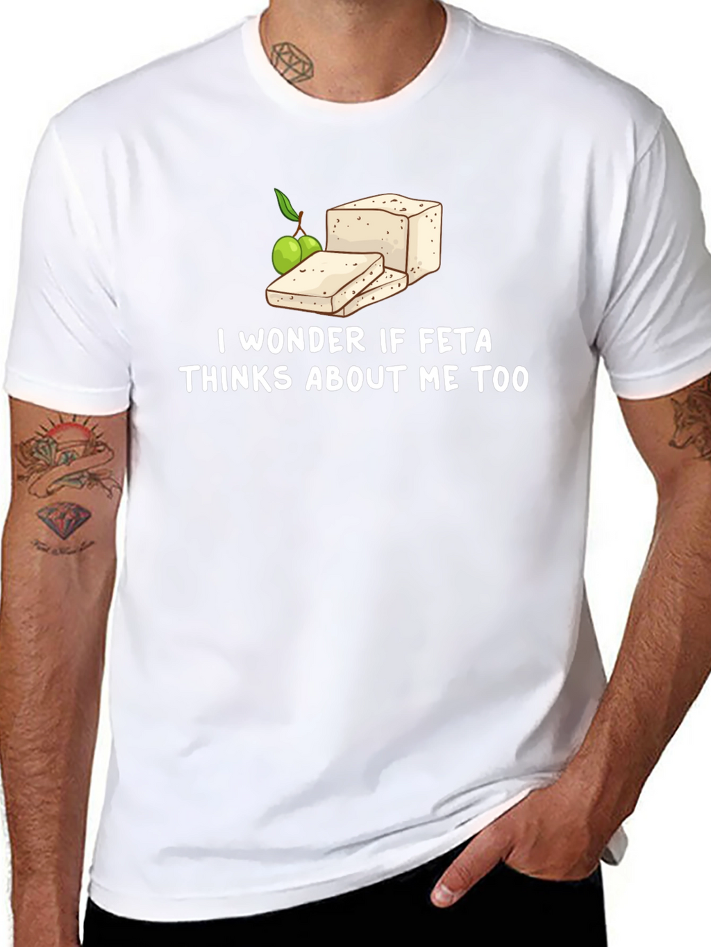 Feta Lovers T-Shirt: Funny Graphic Tee