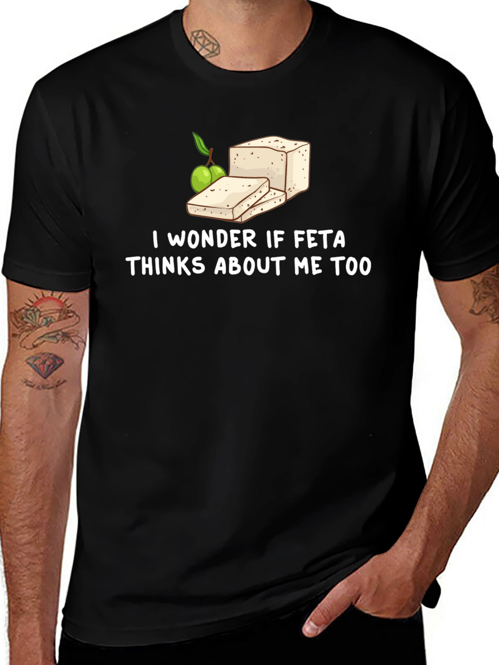 Feta Lovers T-Shirt: Funny Graphic Tee