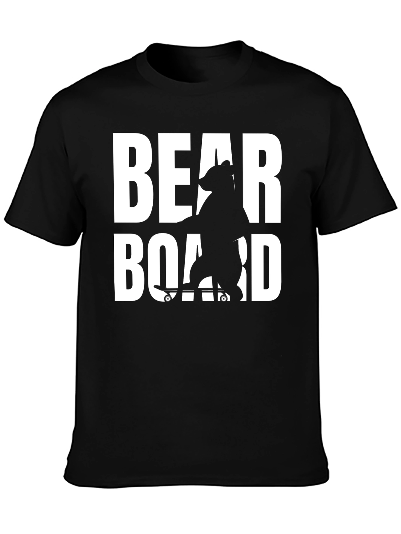 Bear Skateboard Graphic Tee