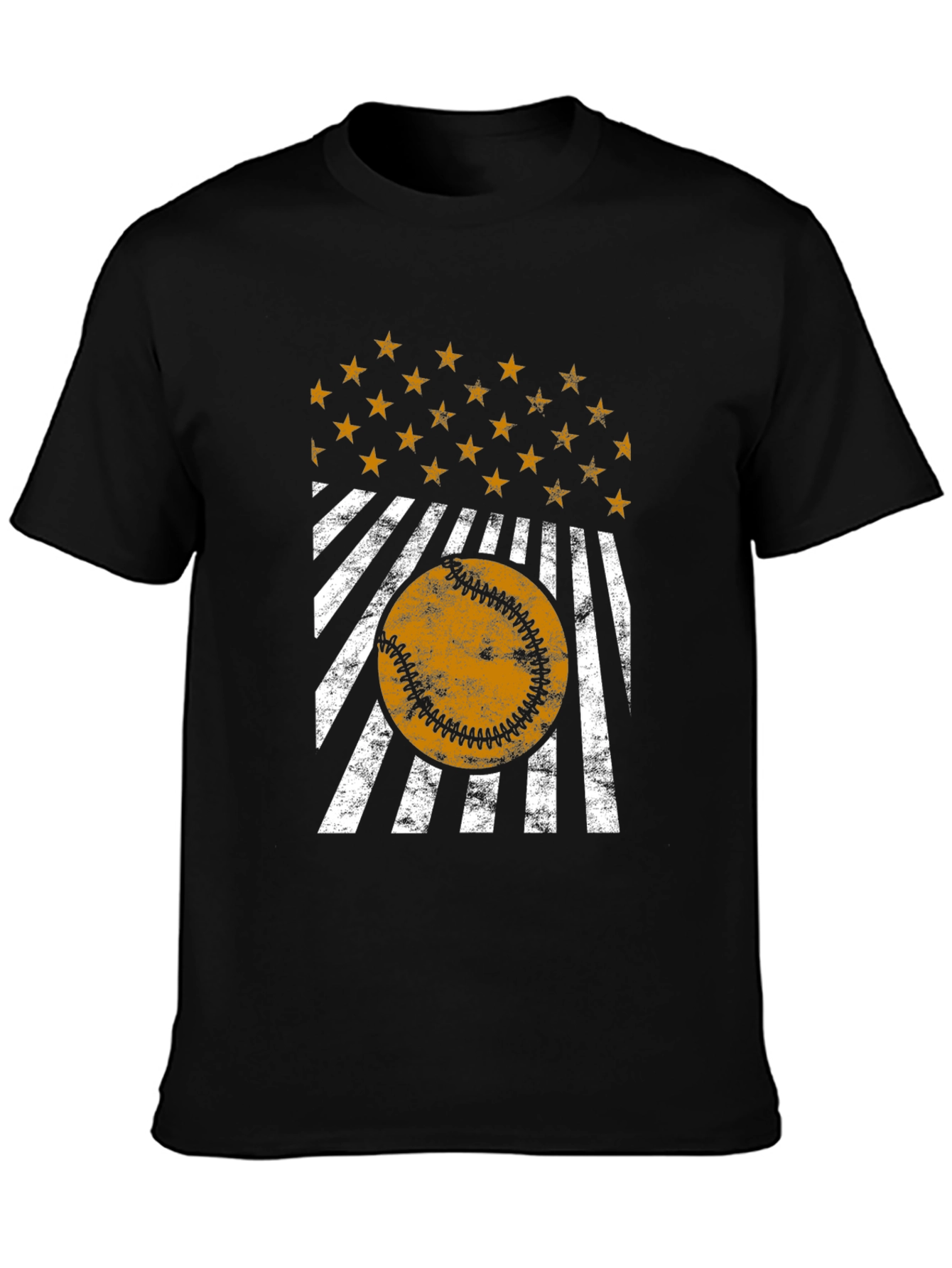 Distressed Baseball Graphic Tee