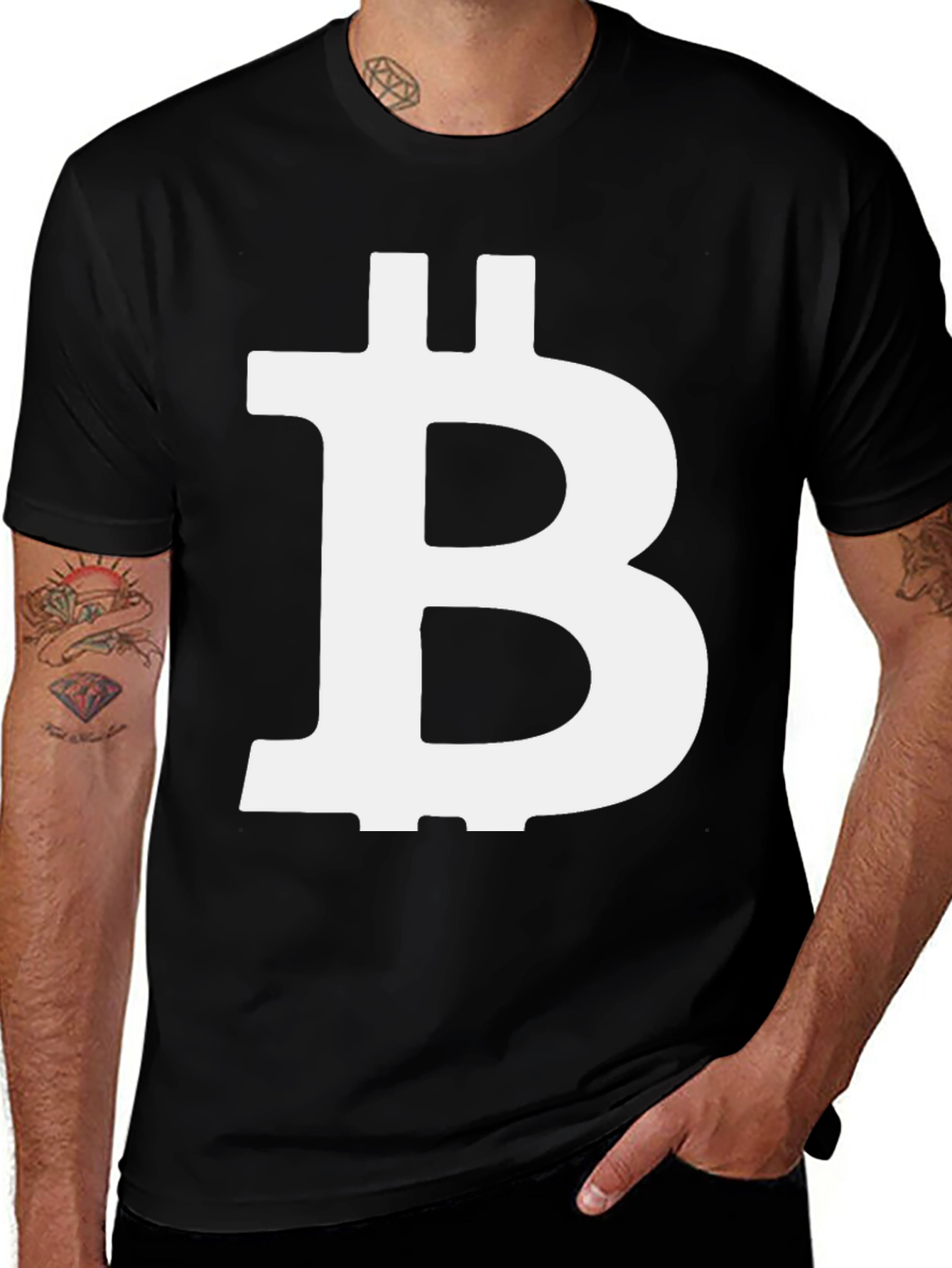 Bitcoin Logo T-Shirt - Crypto Enthusiast Apparel