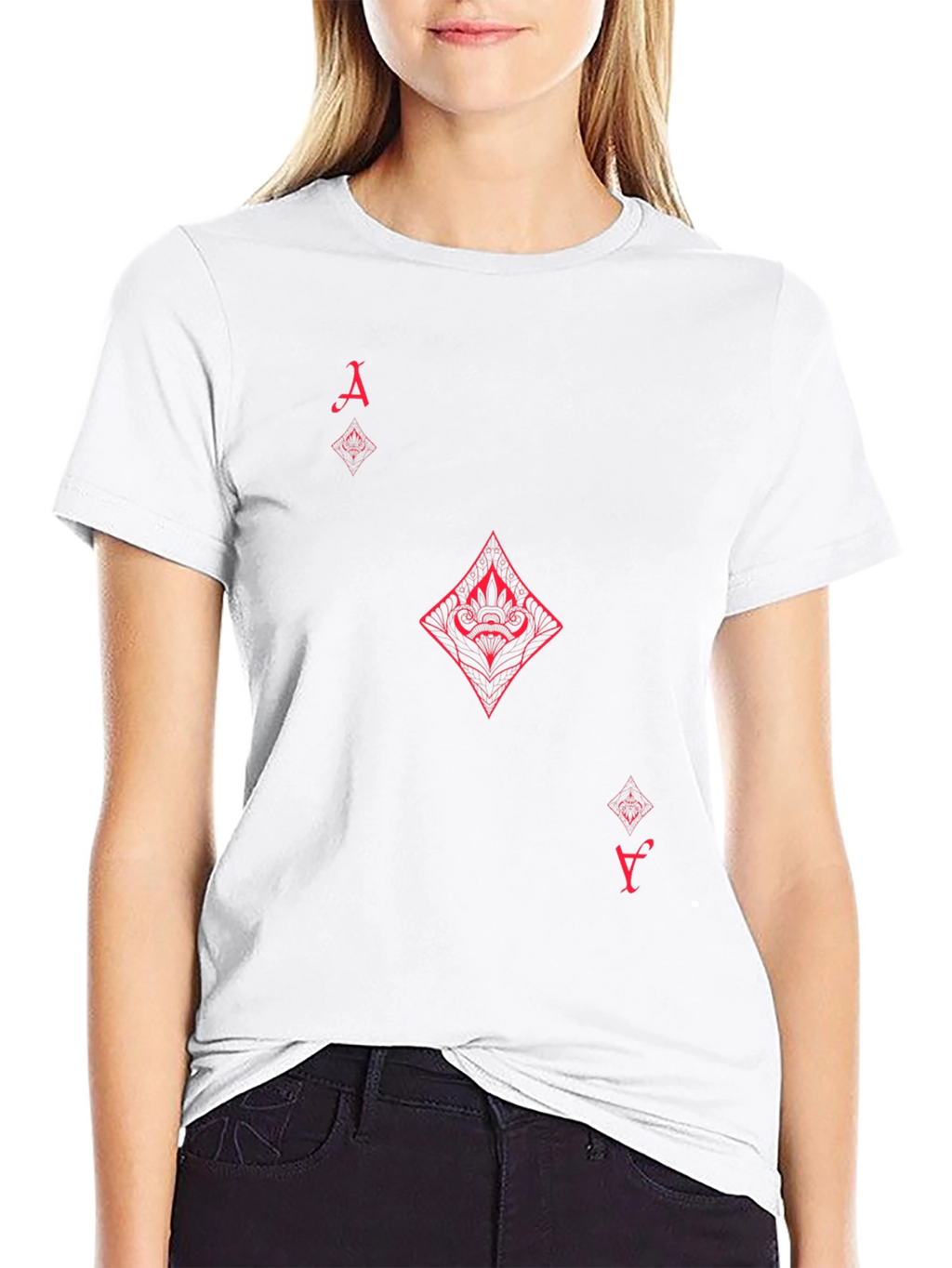 Ace of Diamonds Graphic T-Shirt
