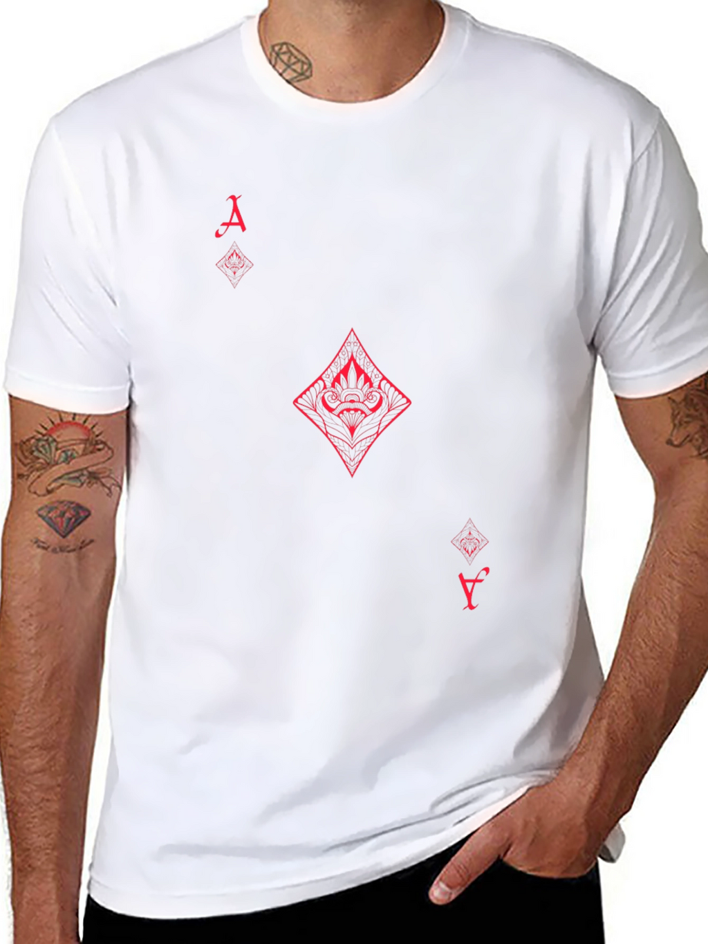 Ace of Diamonds Graphic T-Shirt