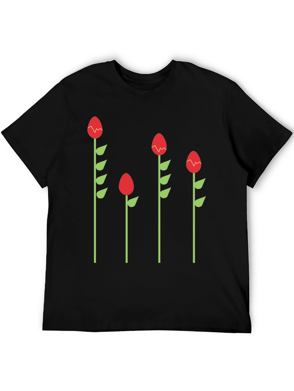 Funky Floral Graphic Tee - Quirky Style!