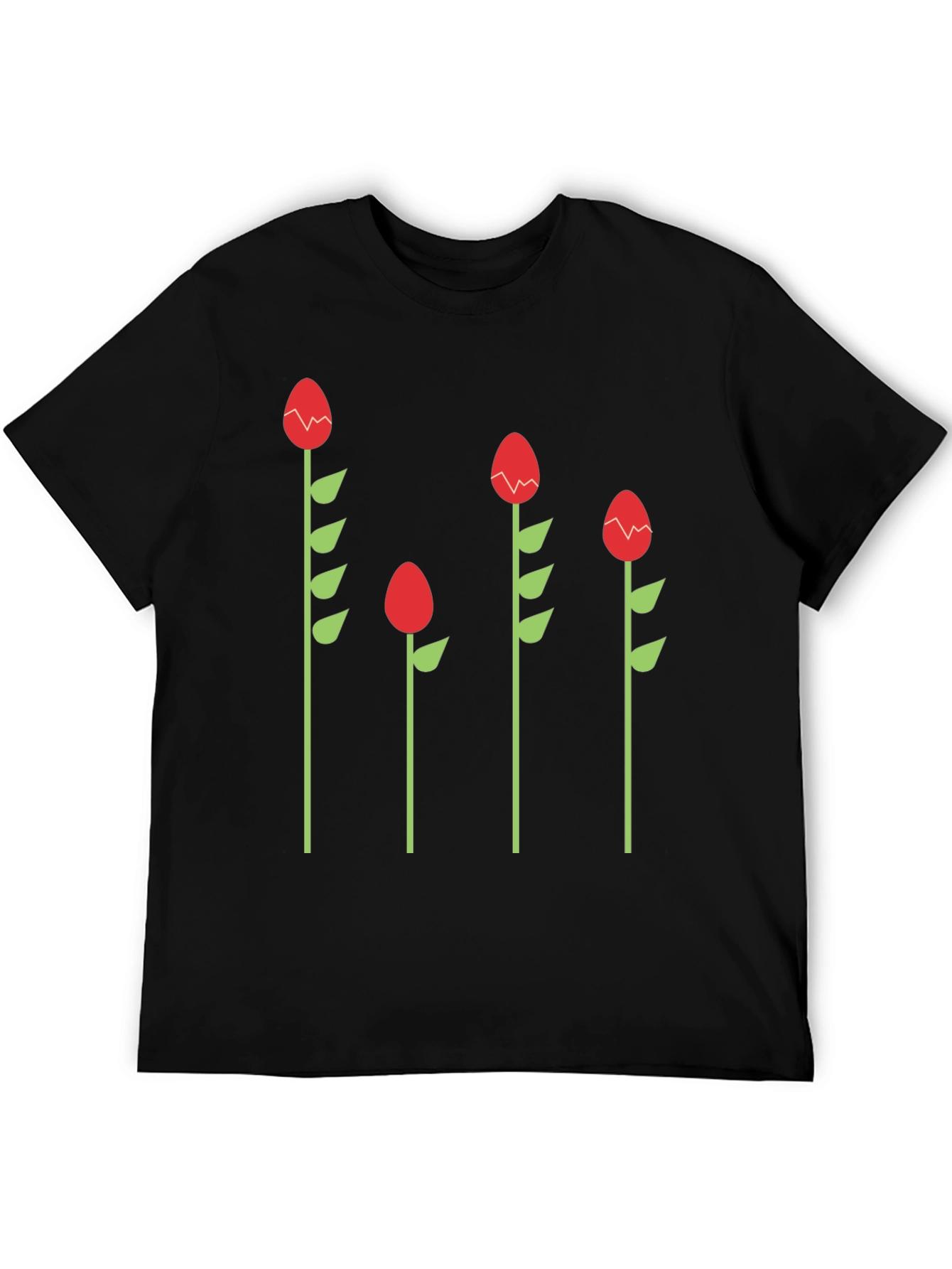 Funky Floral Graphic Tee - Quirky Style!