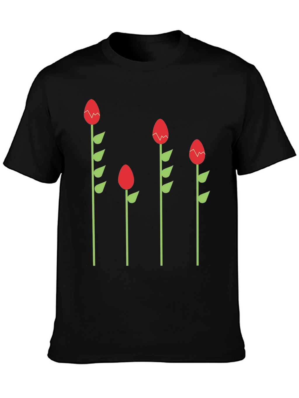 Funky Floral Graphic Tee - Quirky Style!