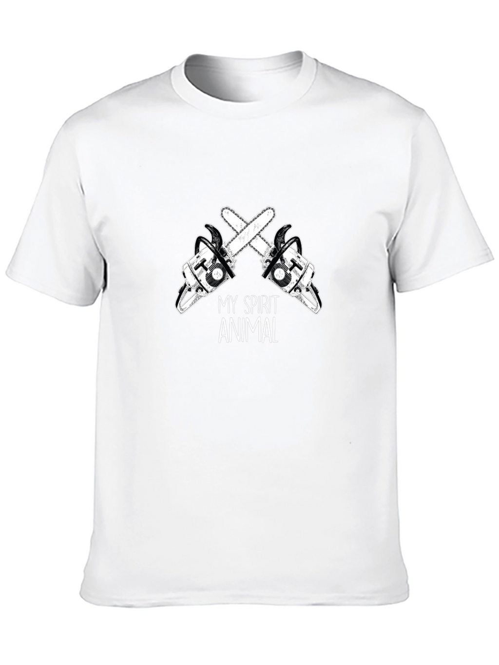 My Spirit Animal Chainsaw Graphic Tee