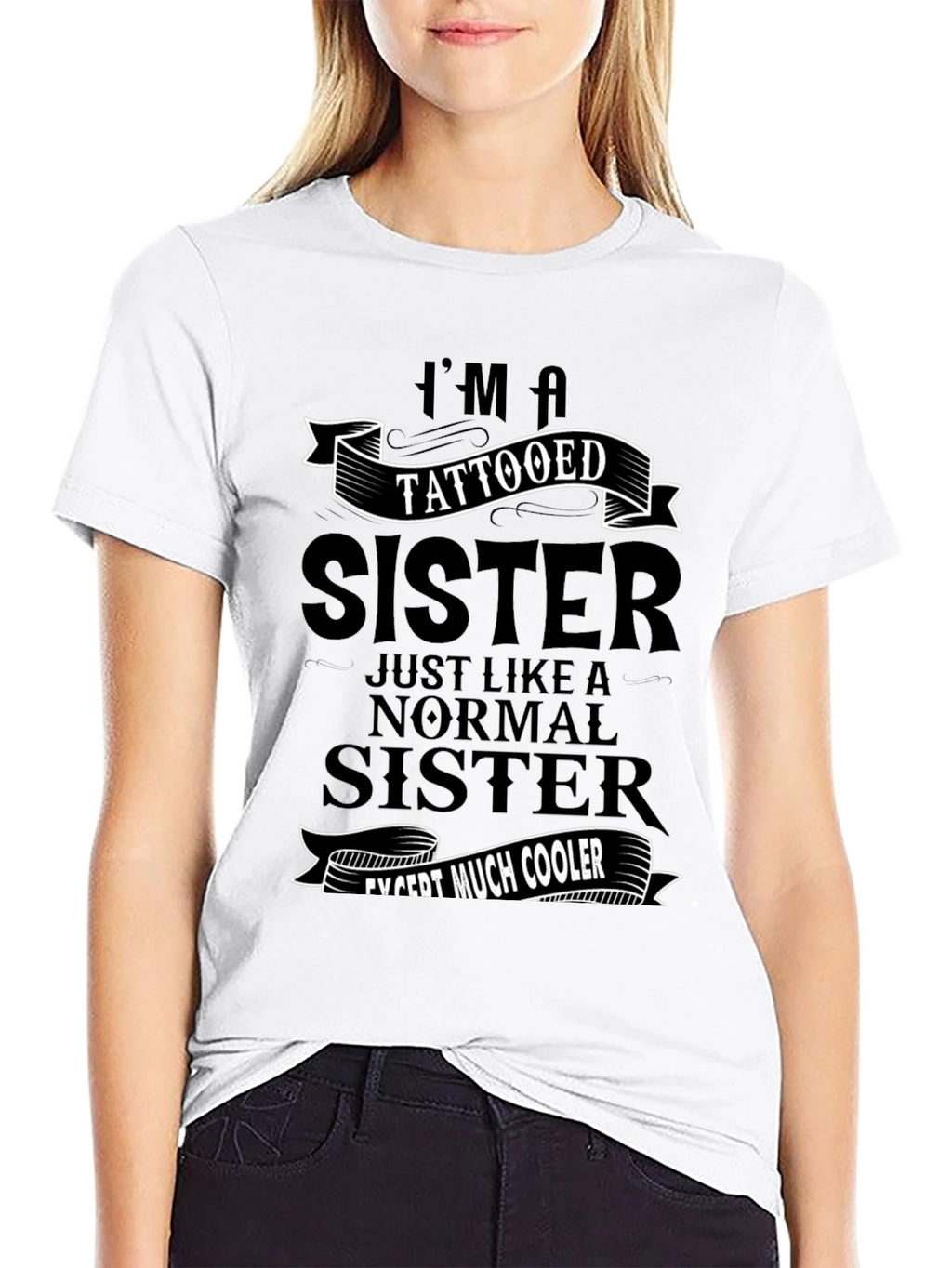 Tattooed Sister Graphic Novelty T-Shirt