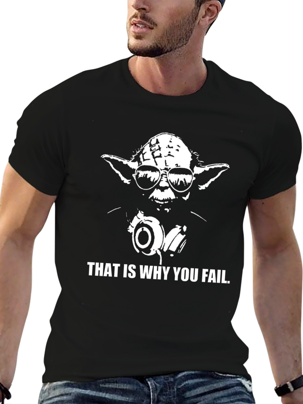 Yoda Fail T-Shirt - Cool Graphic Tee