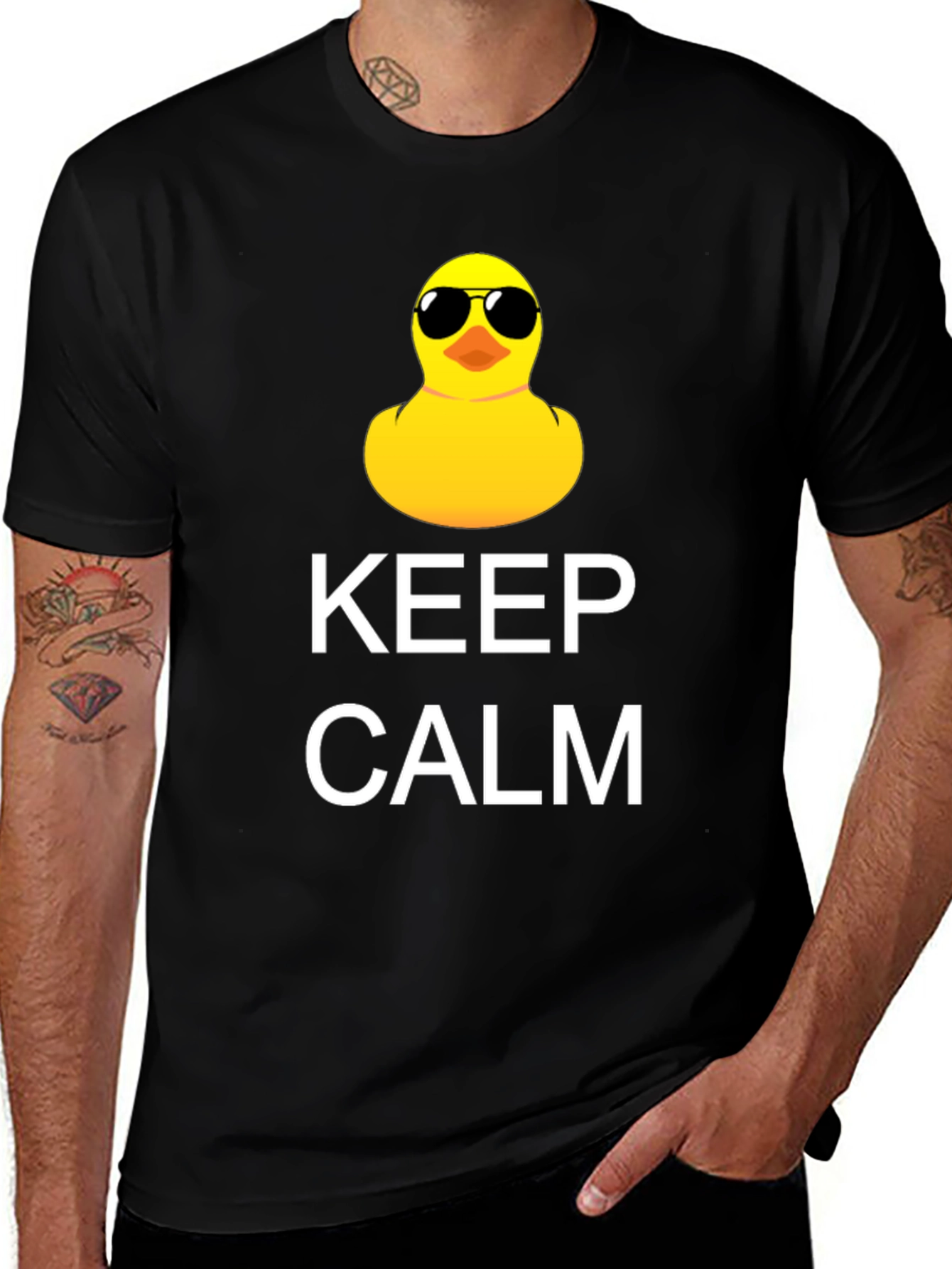 Keep Calm Rubber Duck T-Shirt