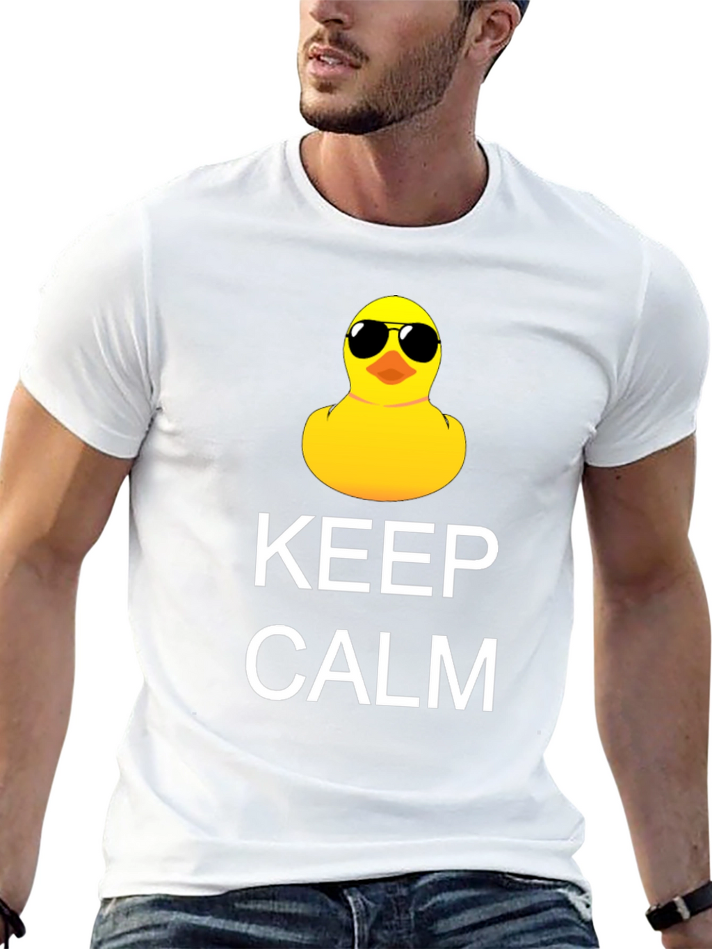 Keep Calm Rubber Duck T-Shirt