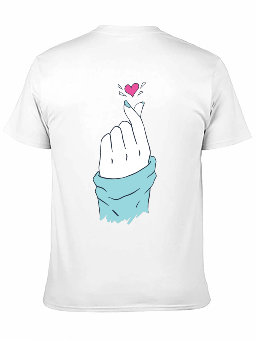 Finger Heart T-Shirt - Korean Love Sign