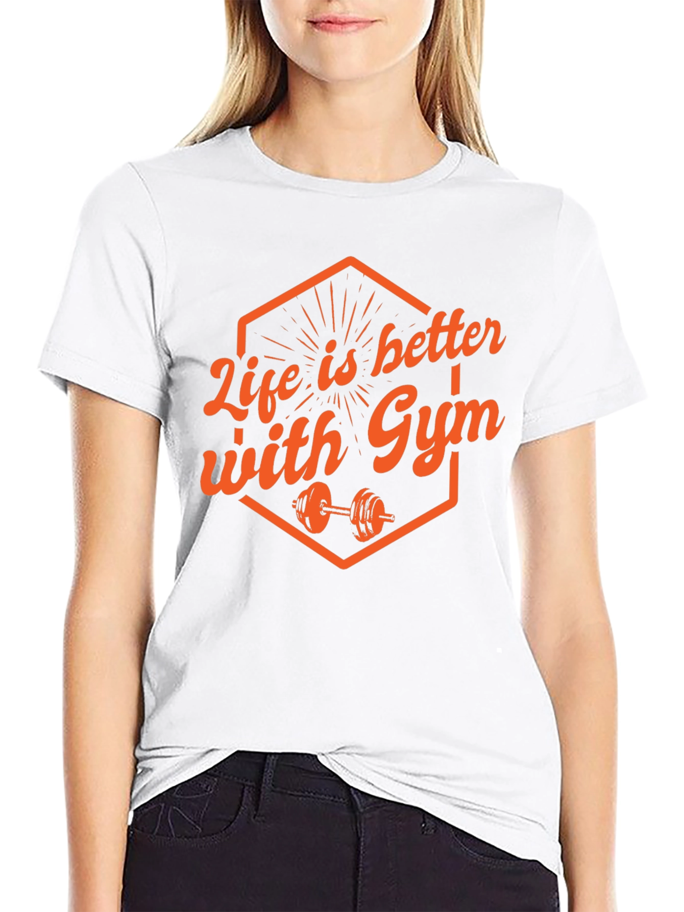 Life Is Better With Gym Graphic Tee