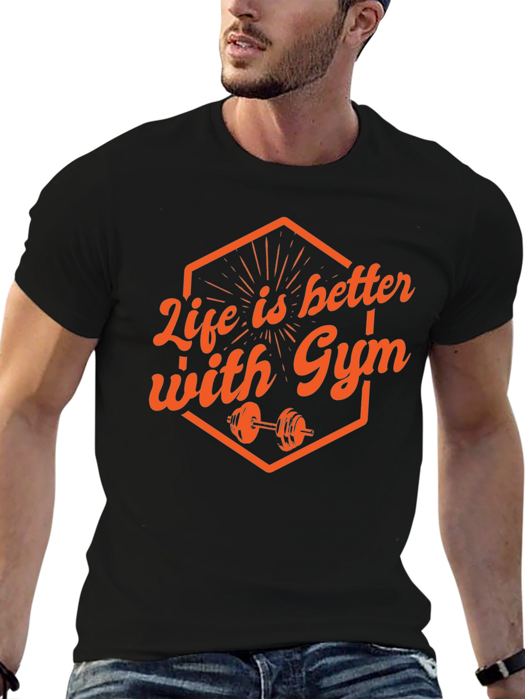 Life Is Better With Gym Graphic Tee