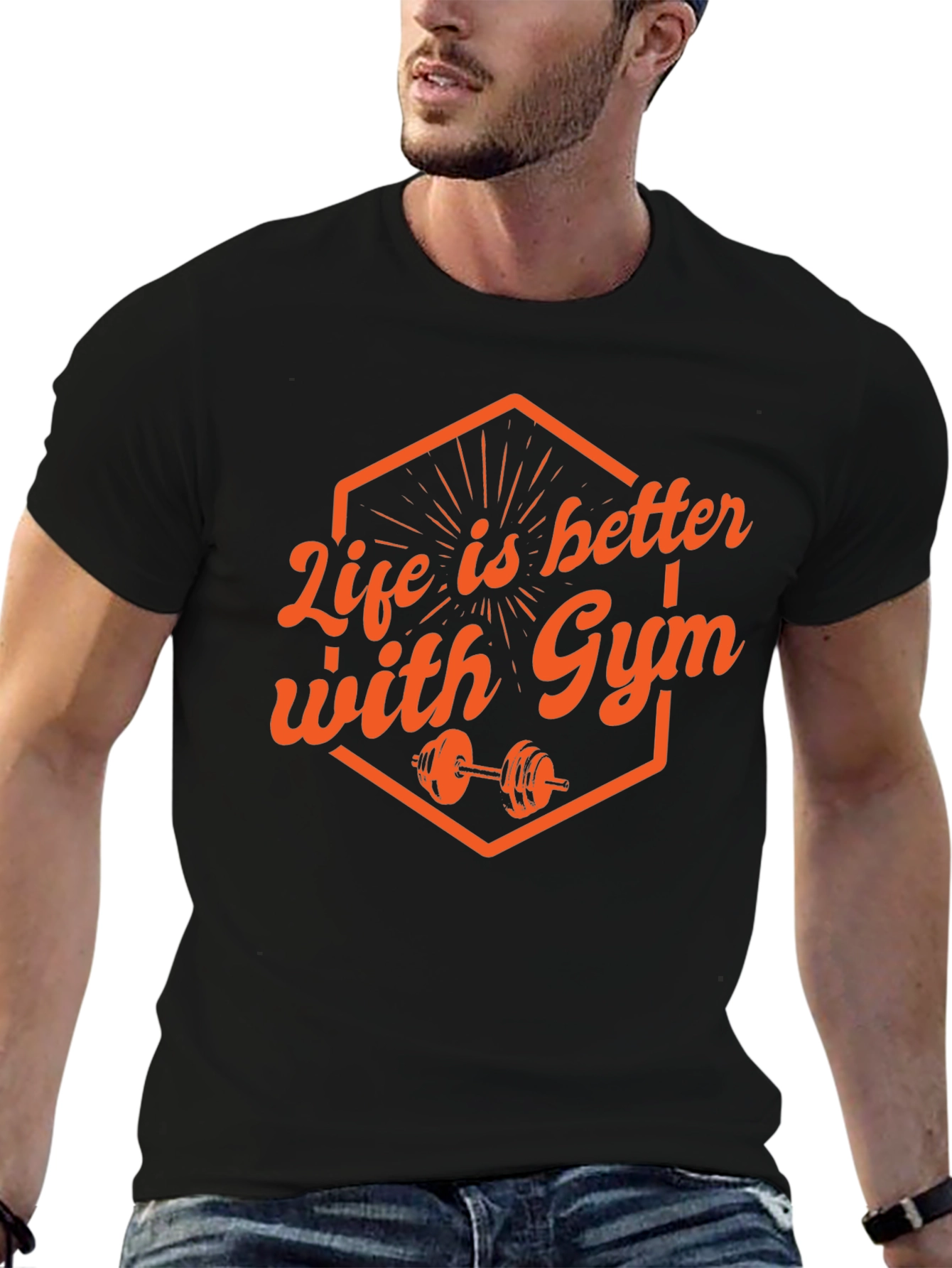 Life Is Better With Gym Graphic Tee