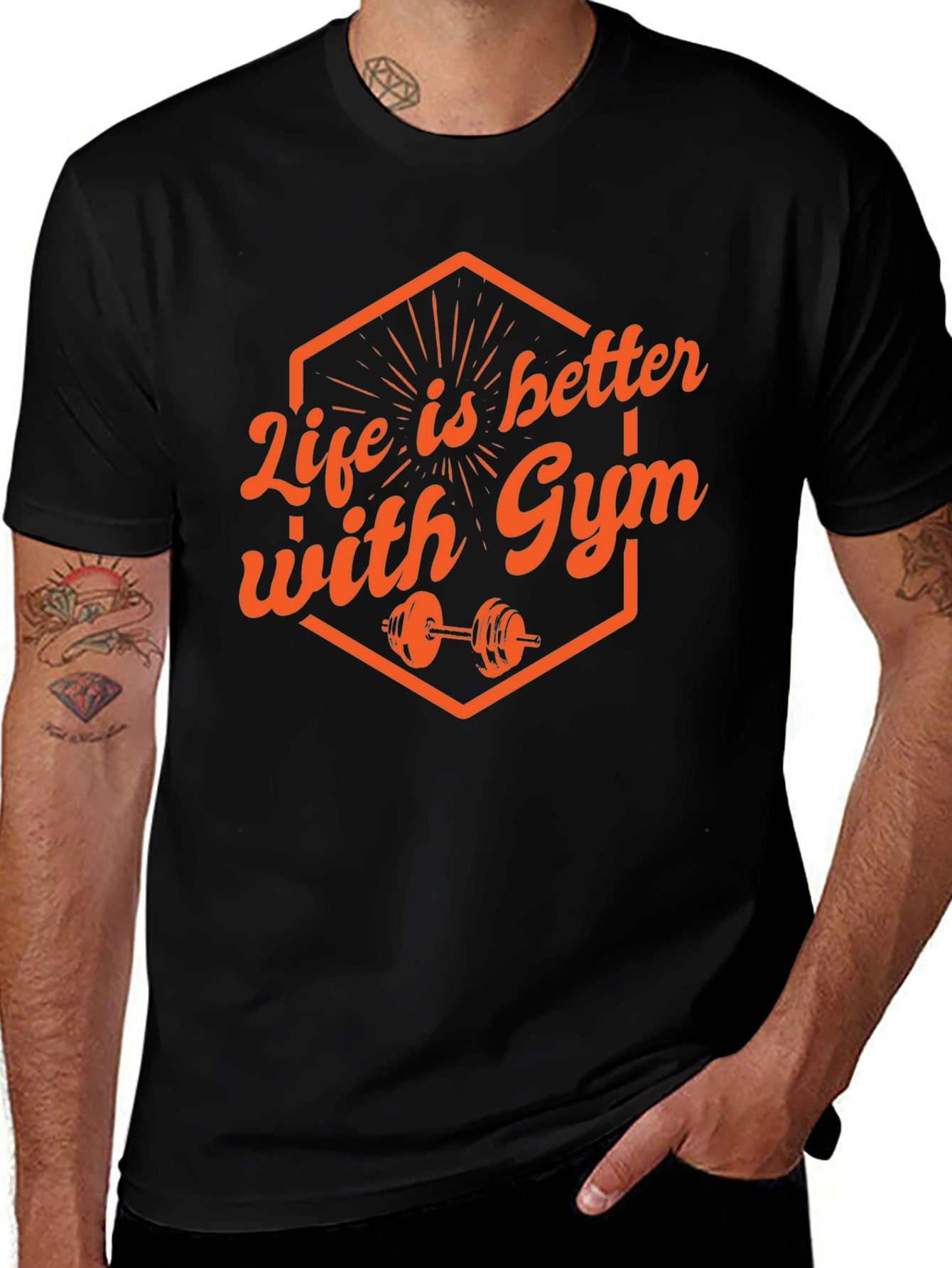 Life Is Better With Gym Graphic Tee