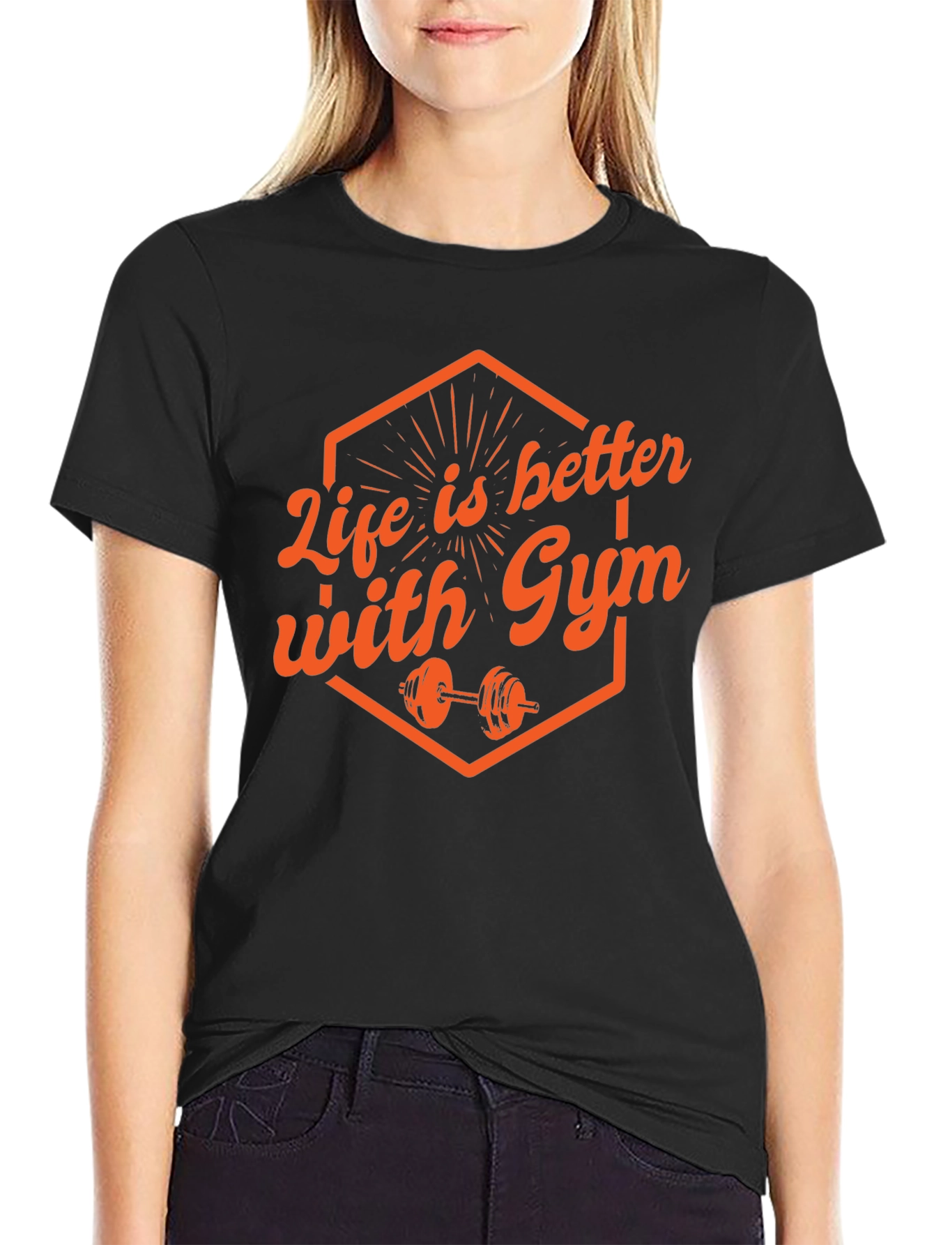Life Is Better With Gym Graphic Tee
