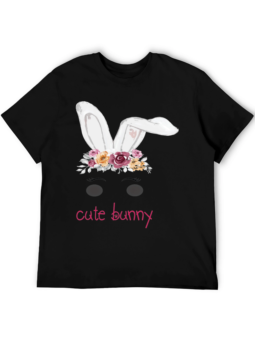 Cute Bunny Graphic Tee - Easter T-Shirt