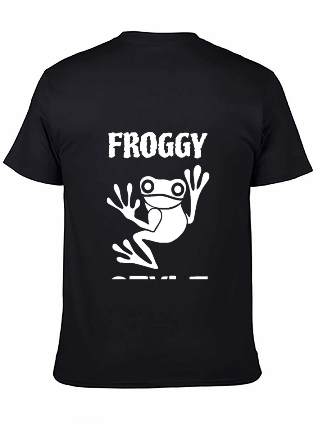 Froggy Style Black T-Shirt