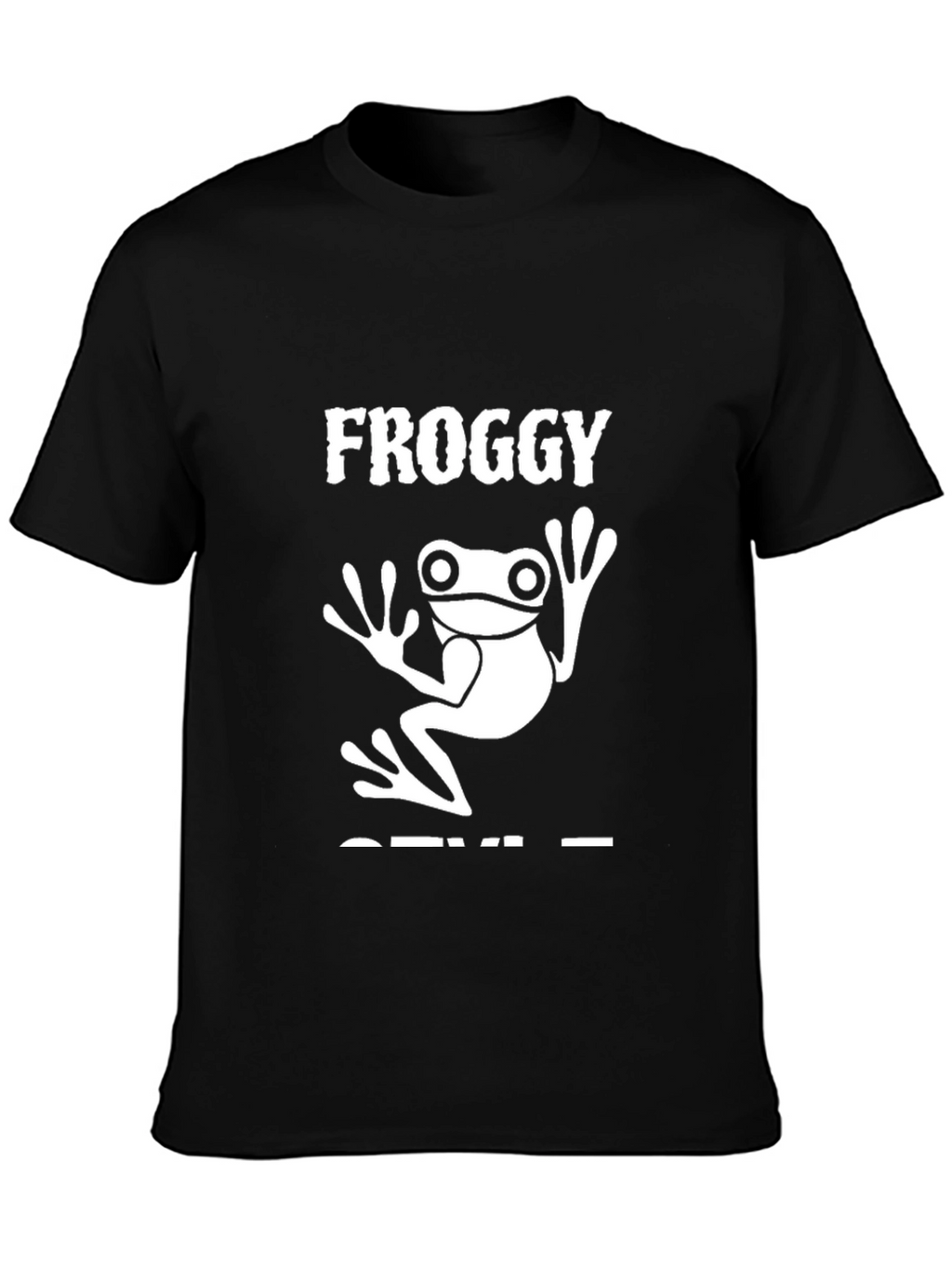 Froggy Style Black T-Shirt
