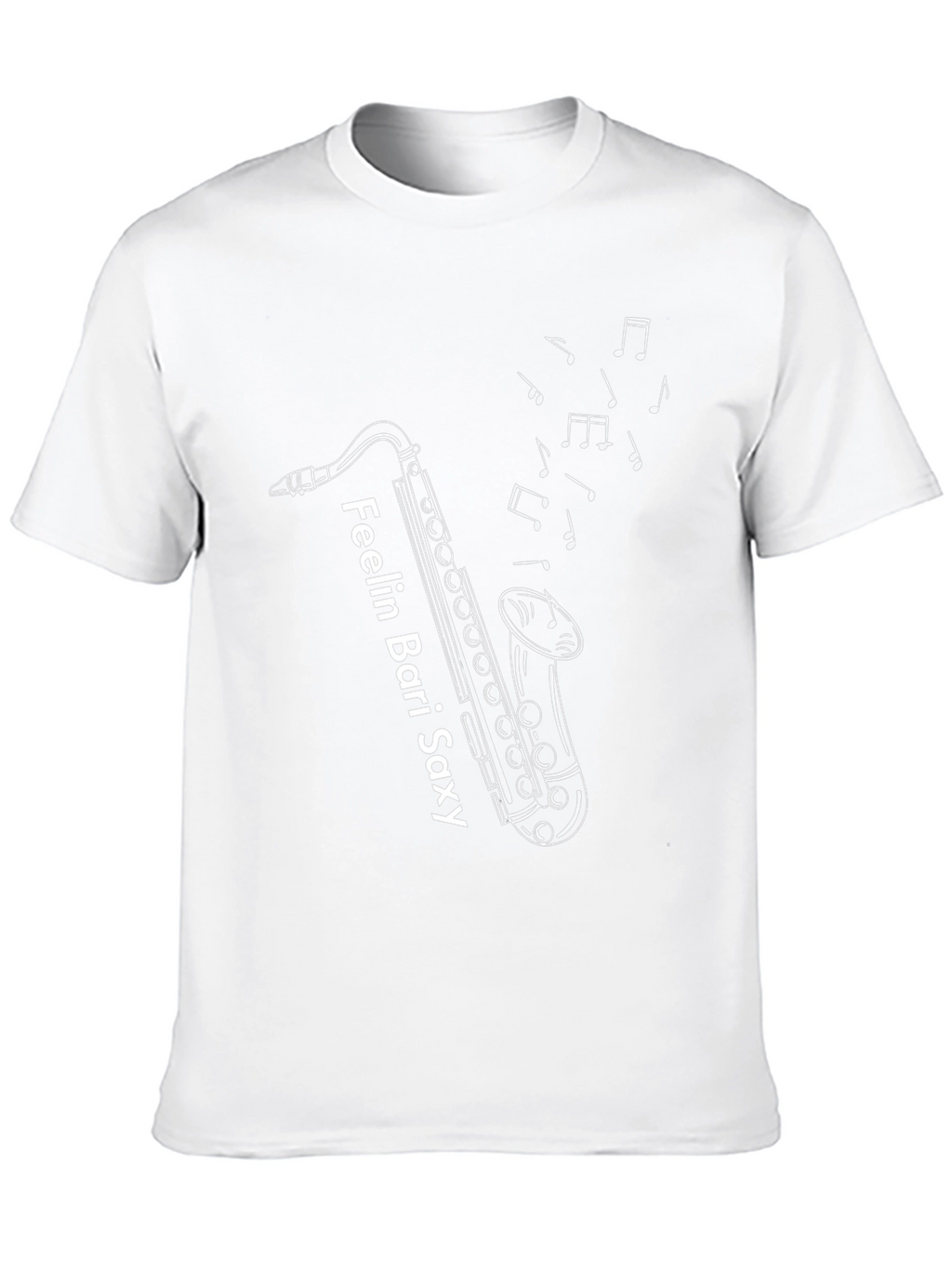 Feelin Bari Saxy Black Graphic Tee