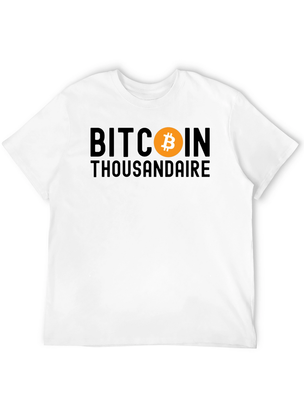 Bitcoin Thousandaire Black T-Shirt