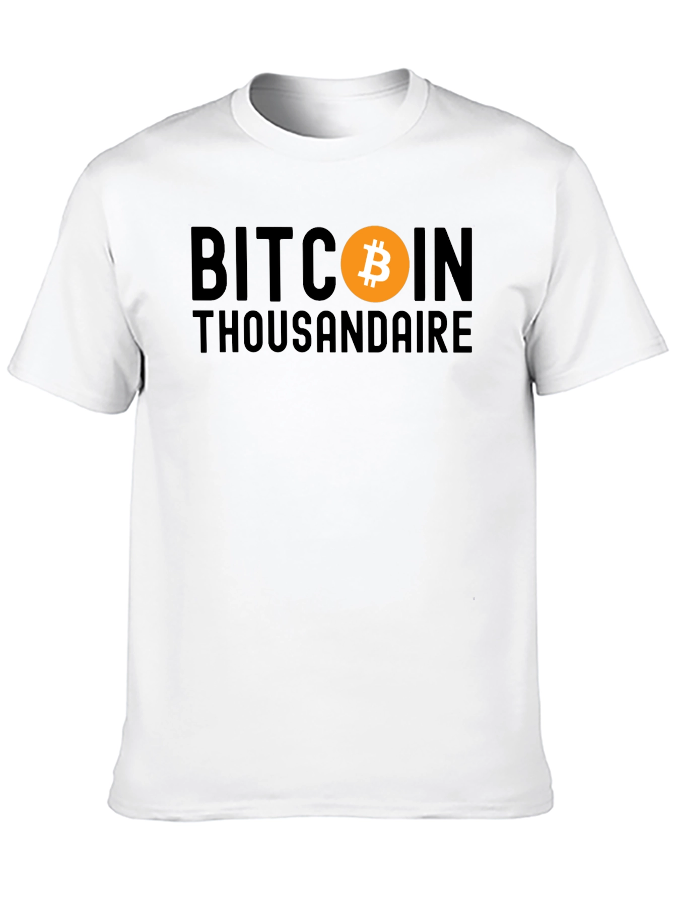 Bitcoin Thousandaire Black T-Shirt