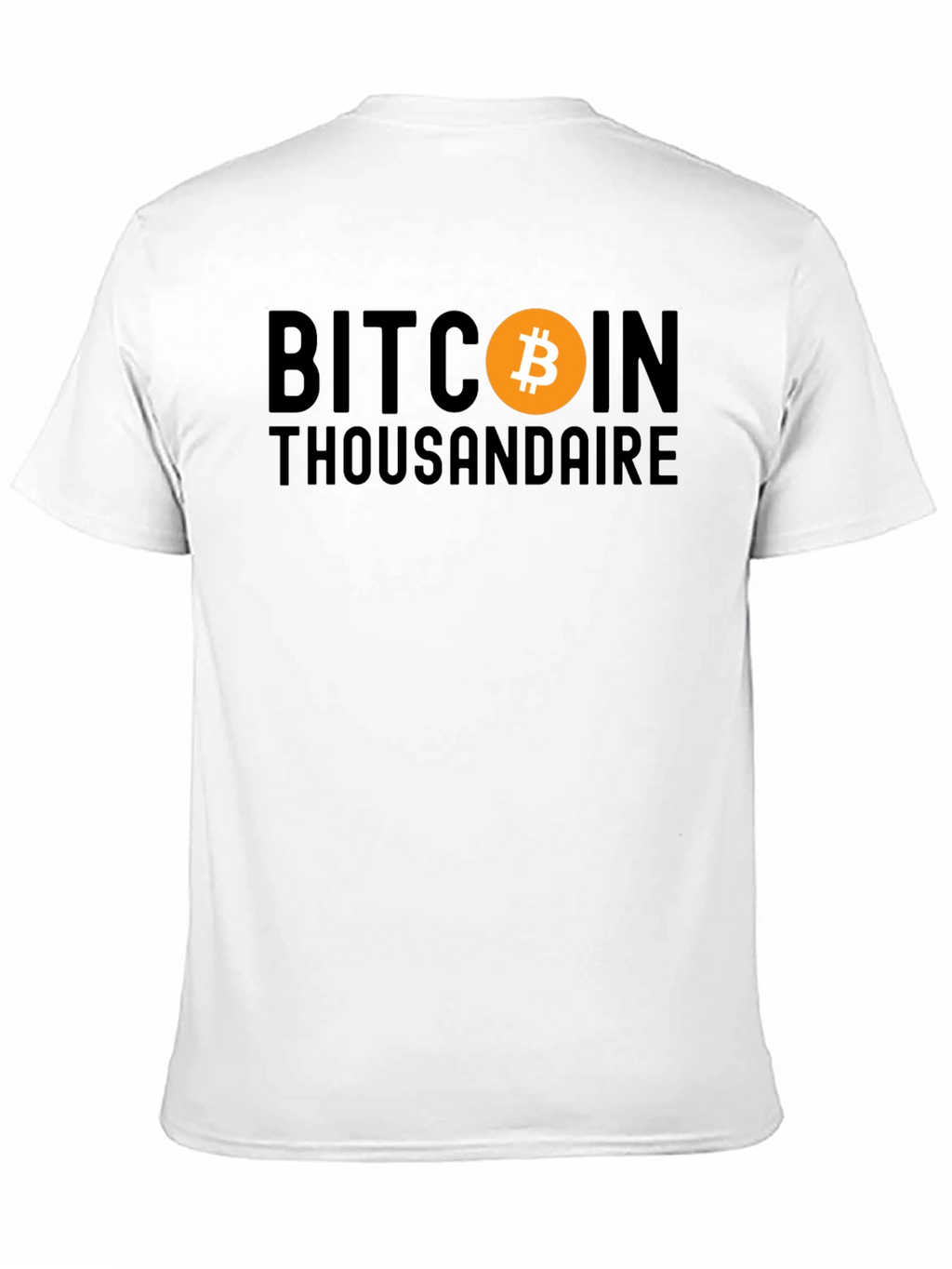 Bitcoin Thousandaire Black T-Shirt