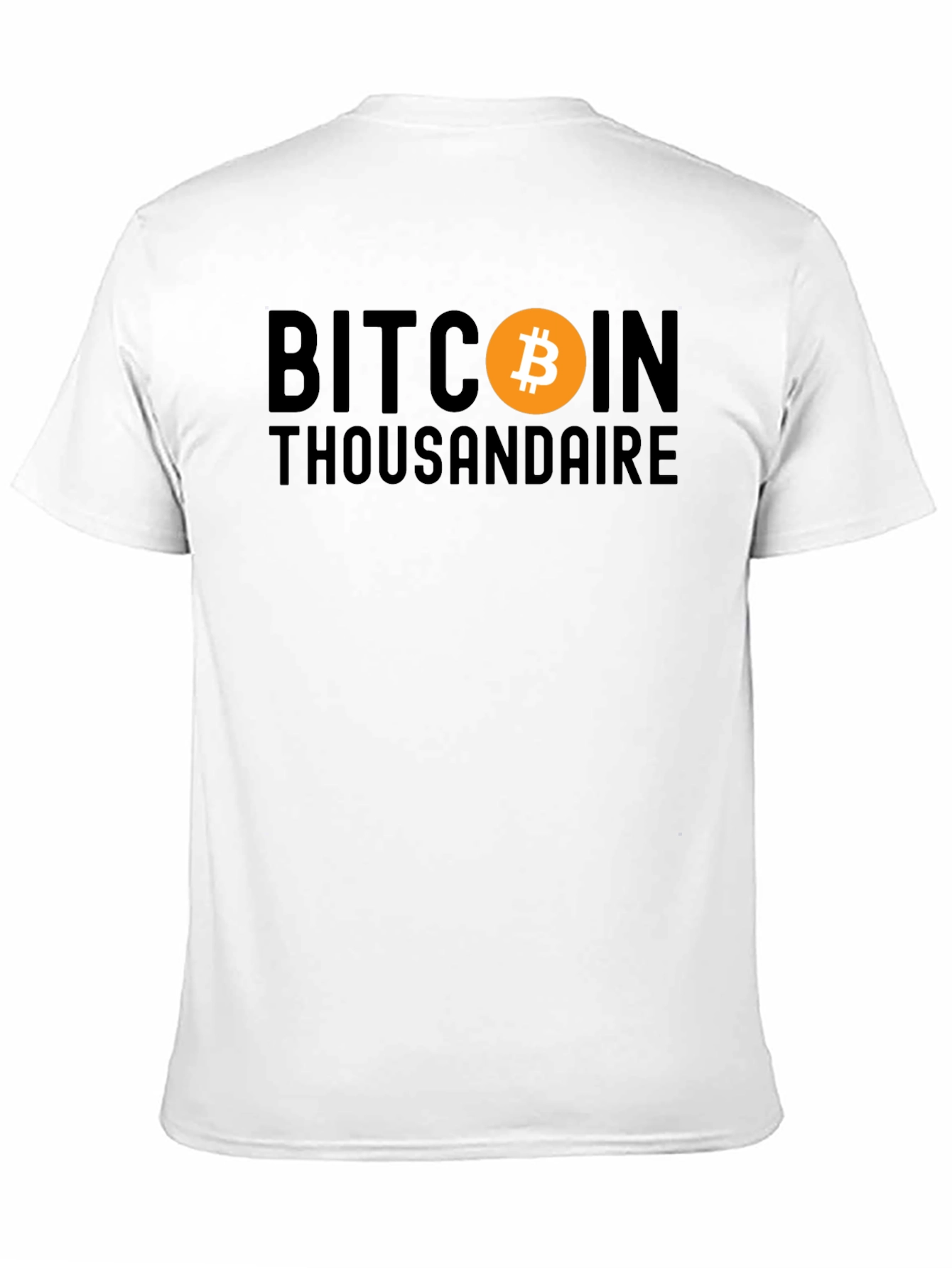 Bitcoin Thousandaire Black T-Shirt