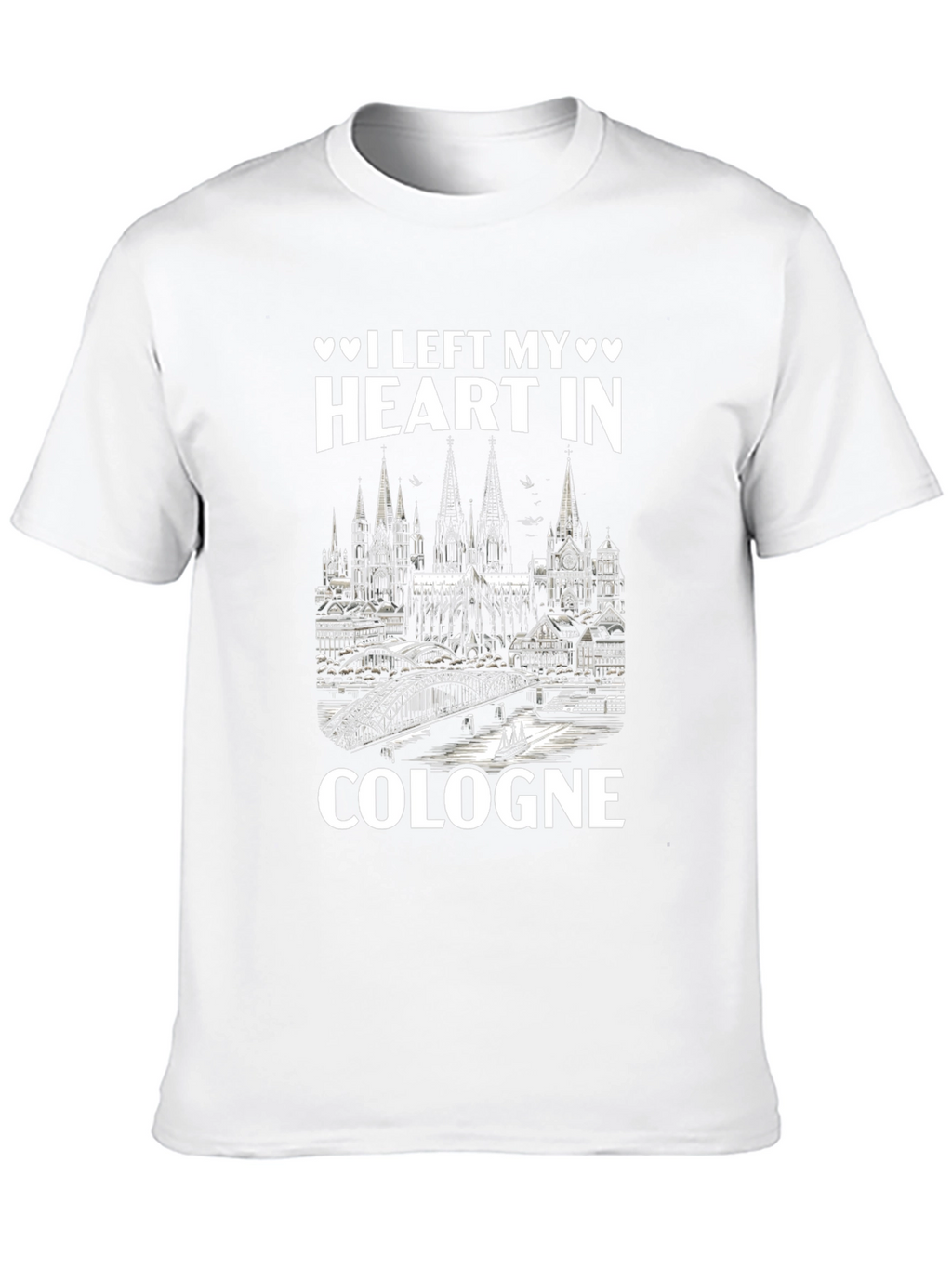 Cologne Heart Graphic T-Shirt