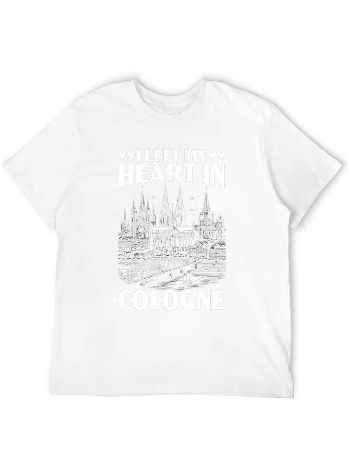 Cologne Heart Graphic T-Shirt