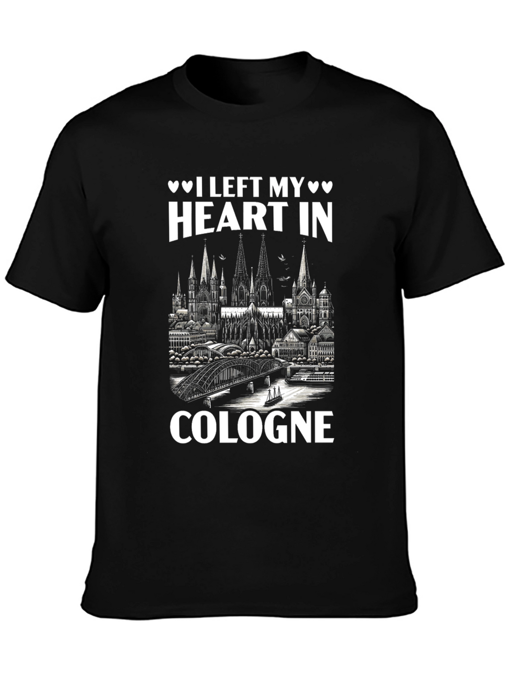 Cologne Heart Graphic T-Shirt