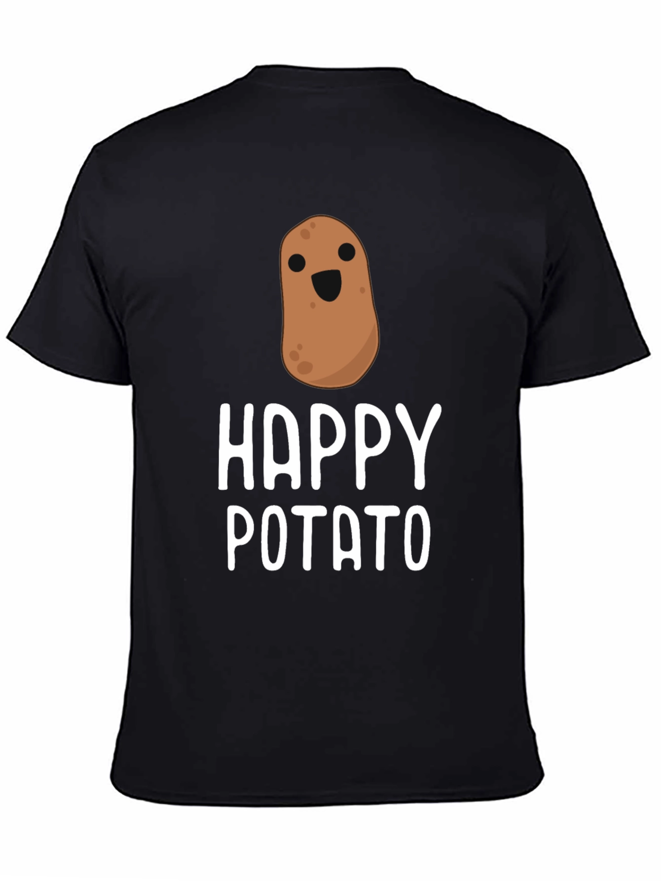 Happy Potato Graphic Tee - Unisex Funny T-Shirt