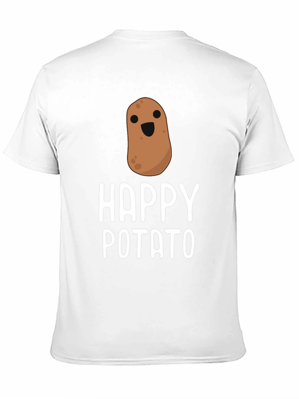 Happy Potato Graphic Tee - Unisex Funny T-Shirt