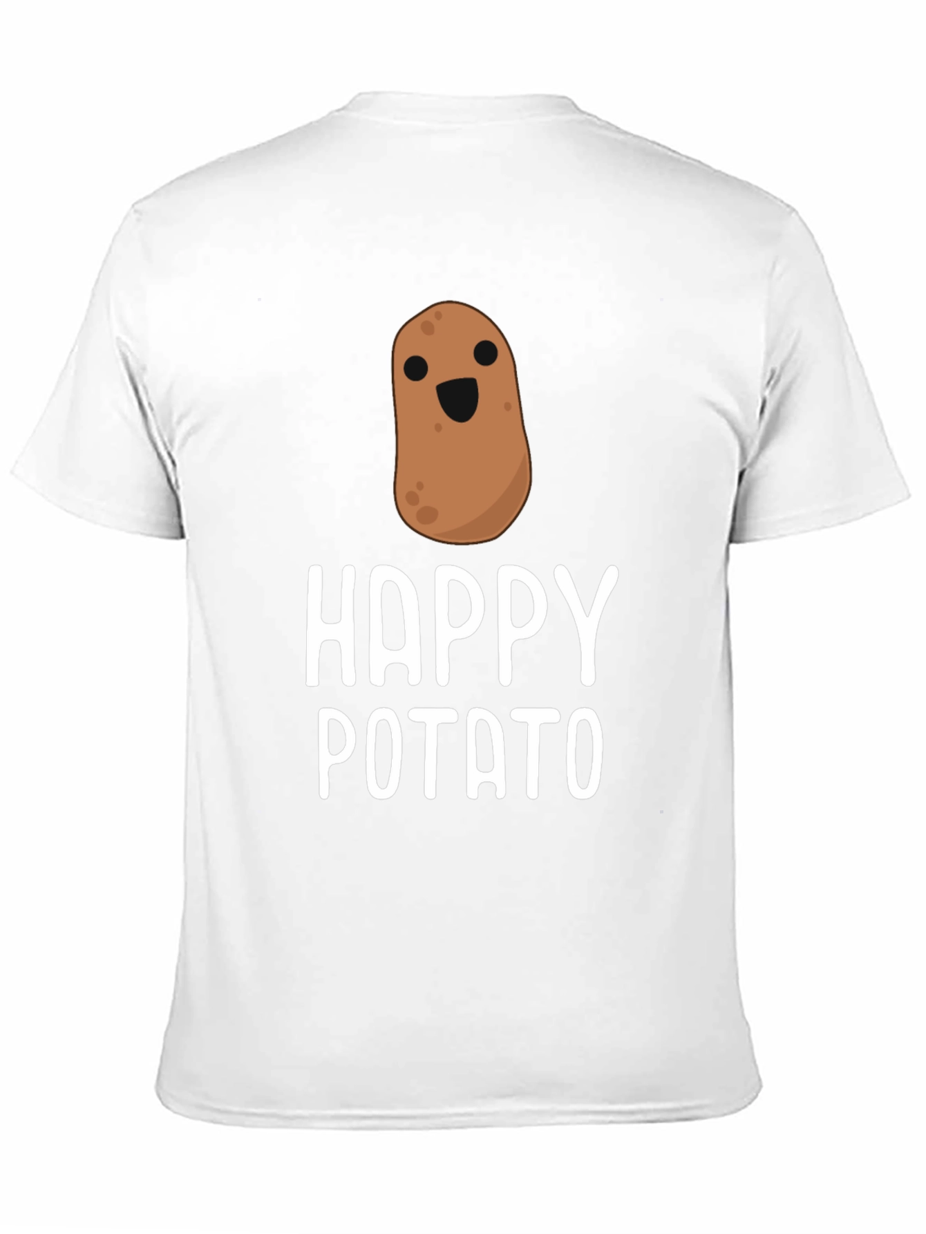 Happy Potato Graphic Tee - Unisex Funny T-Shirt