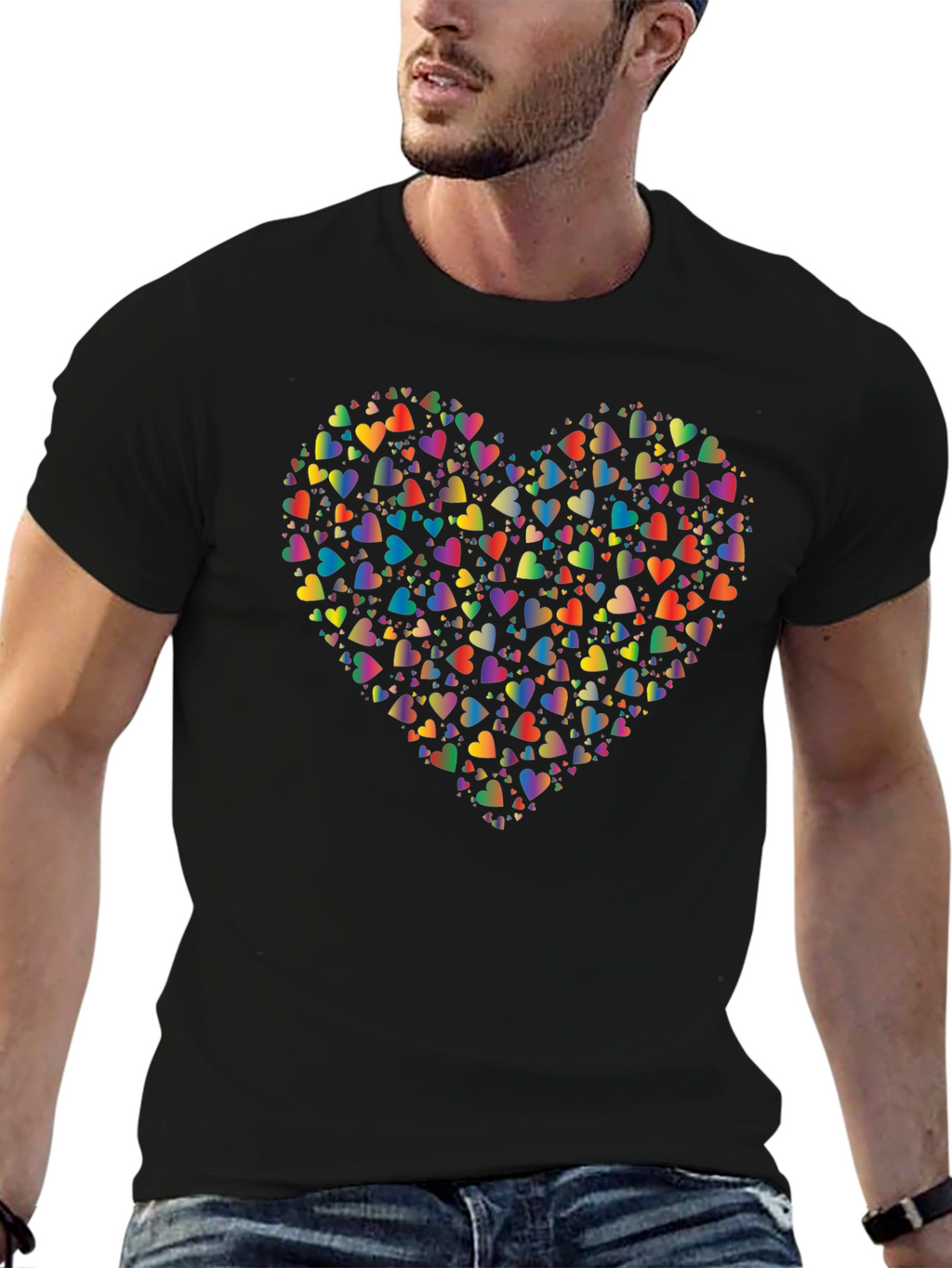 Rainbow Heart T-Shirt - Love & Pride Tee