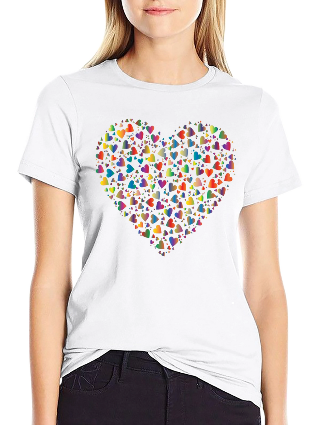 Rainbow Heart T-Shirt - Love & Pride Tee