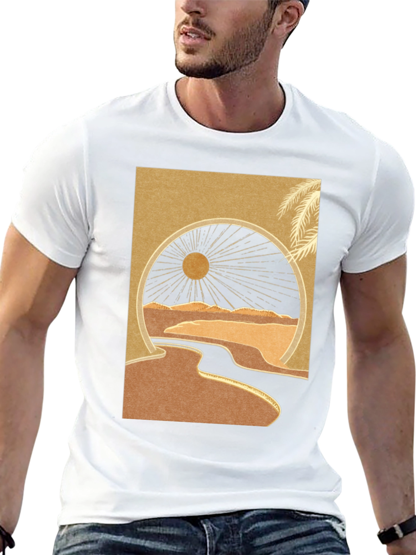 Desert Scene Graphic Tee
