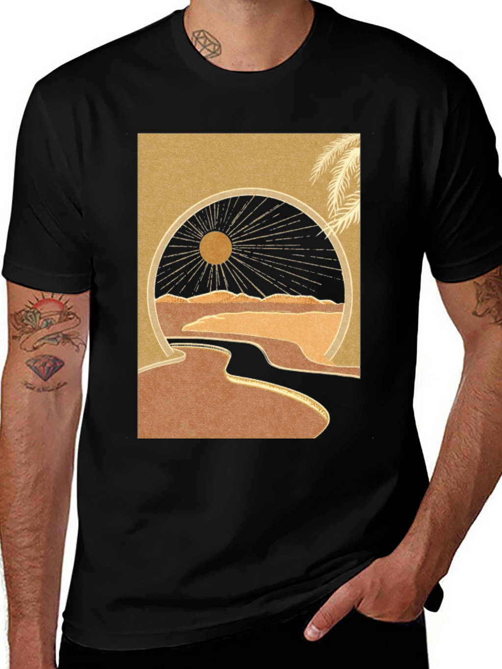Desert Scene Graphic Tee