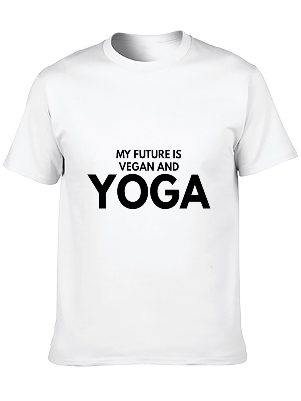 Vegan Yoga T-Shirt - Unisex Organic Cotton Tee