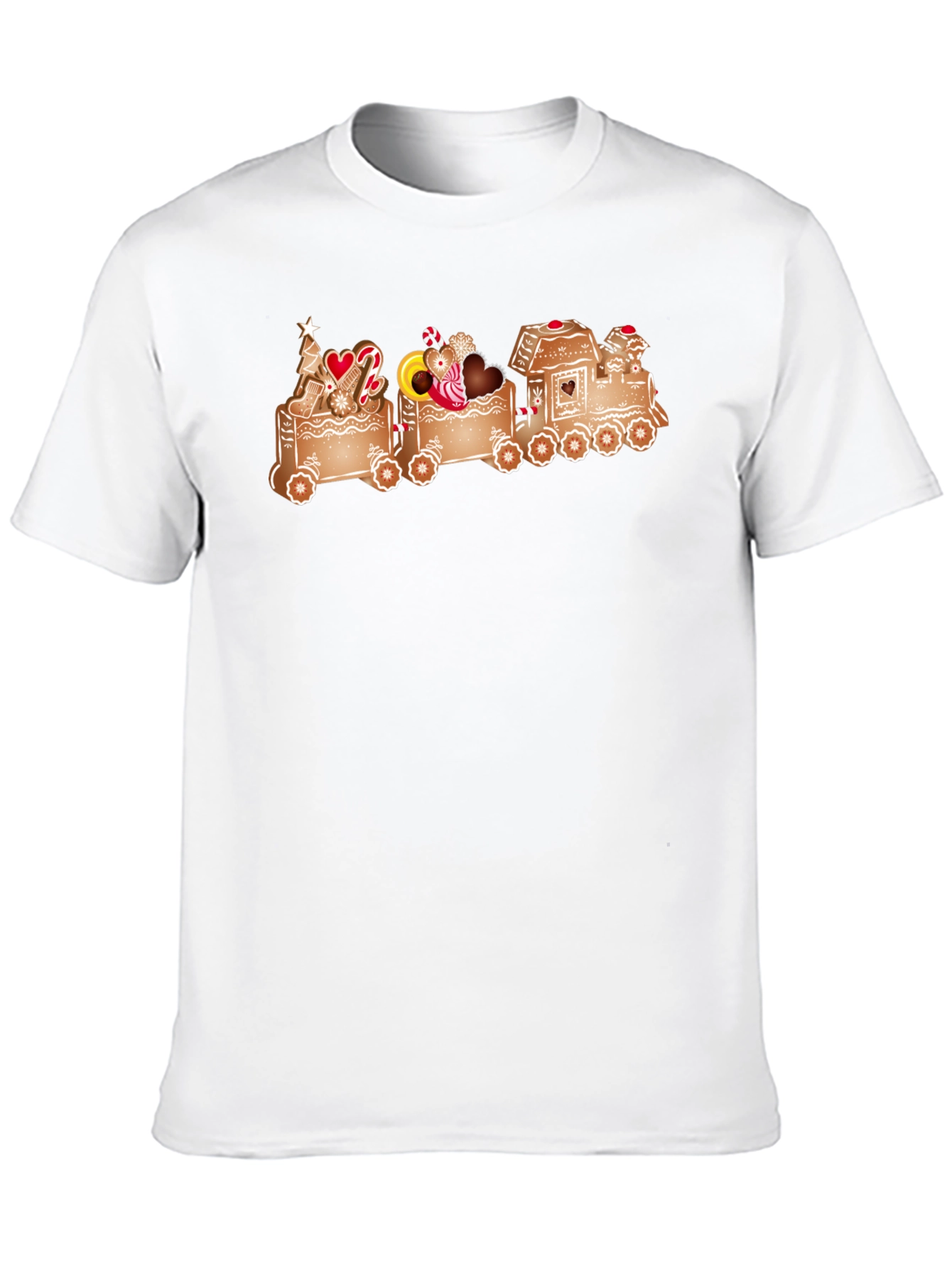 Gingerbread Train Graphic Tee