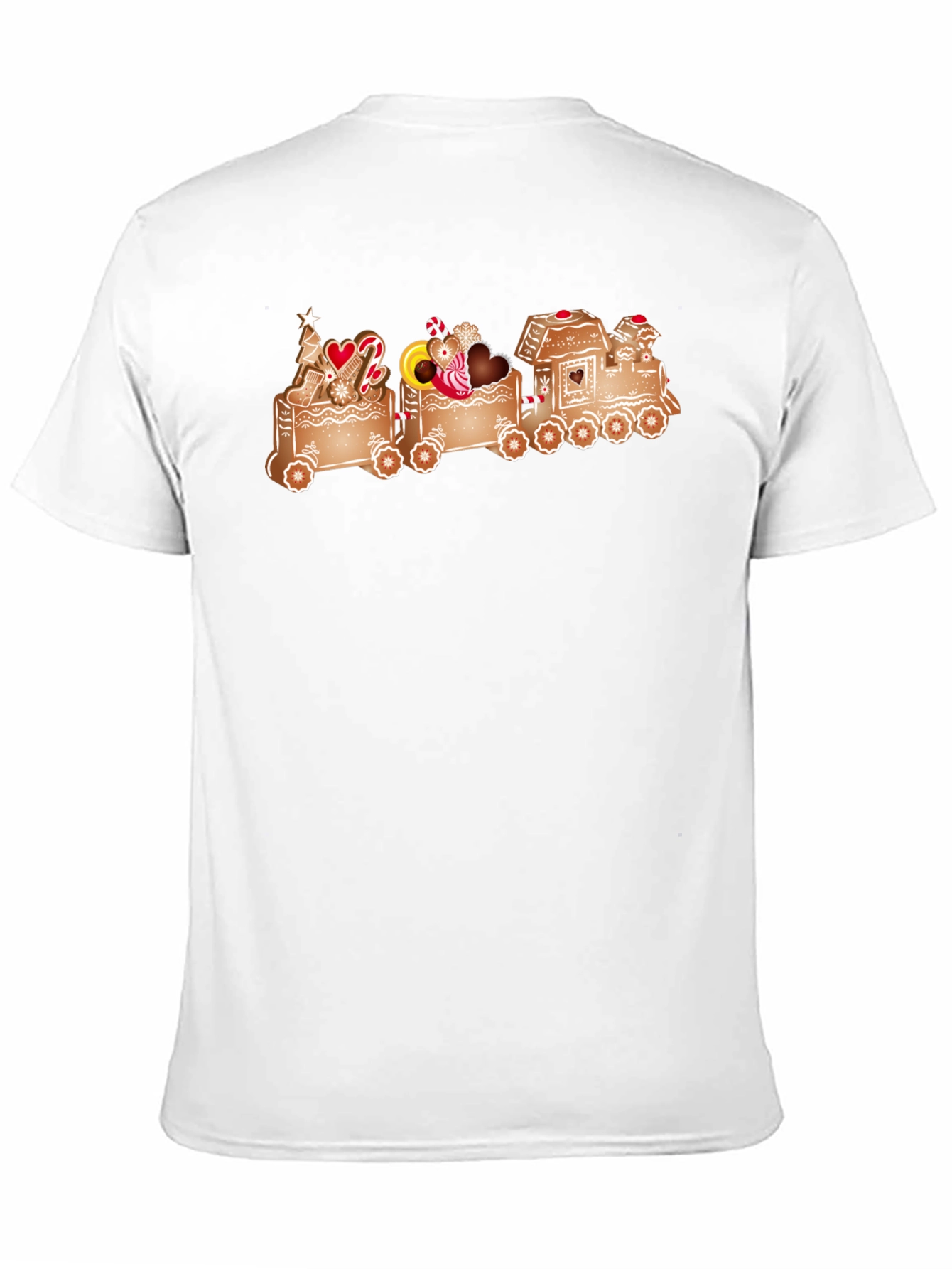 Gingerbread Train Graphic Tee