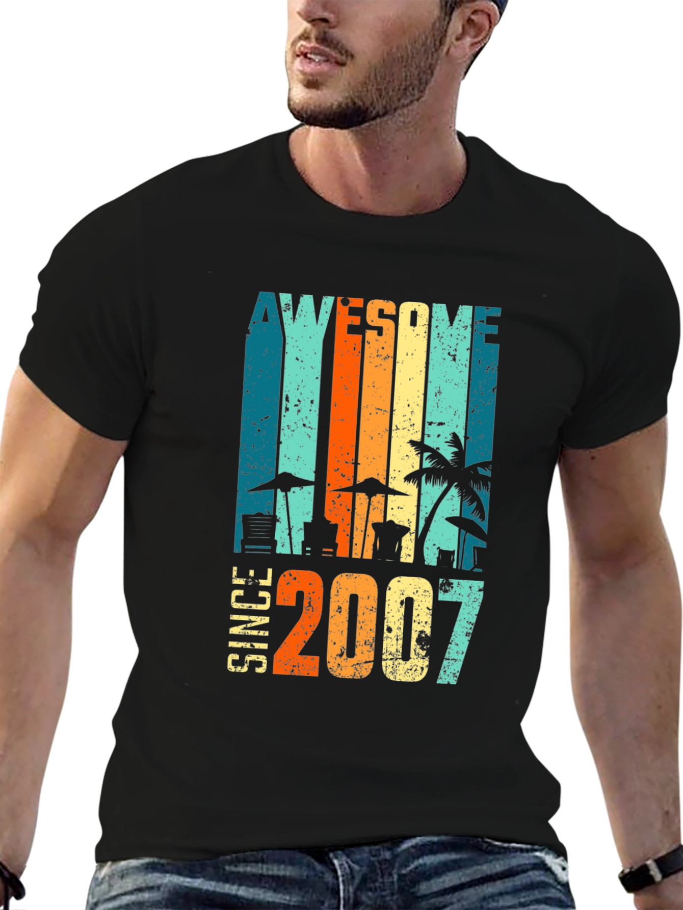 Awesome Since 2007 Beach T-Shirt