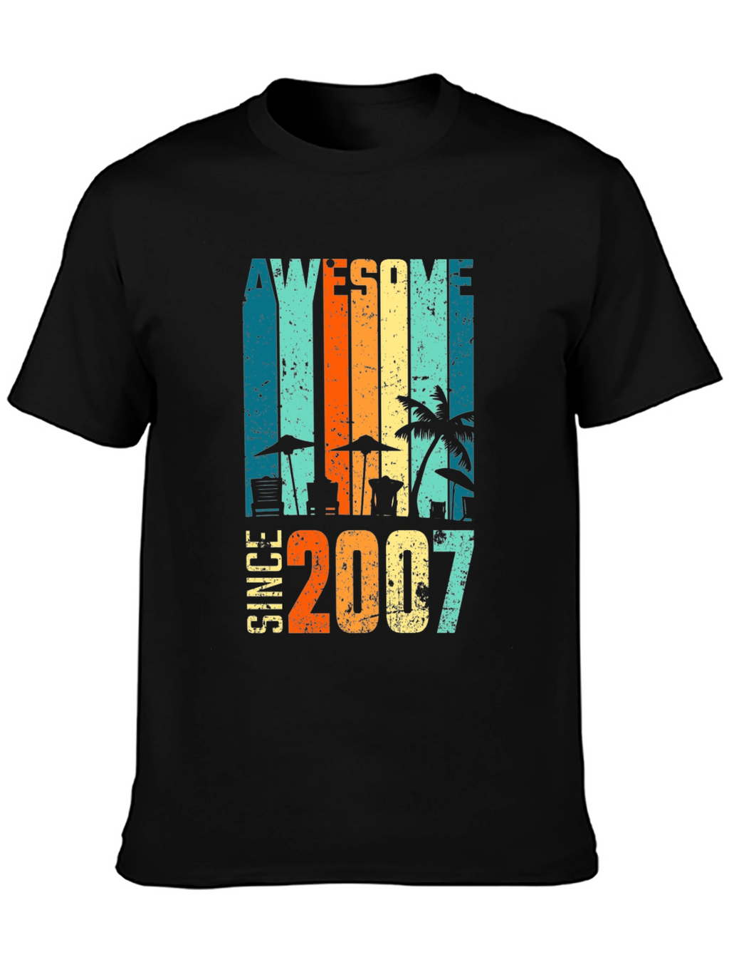 Awesome Since 2007 Beach T-Shirt