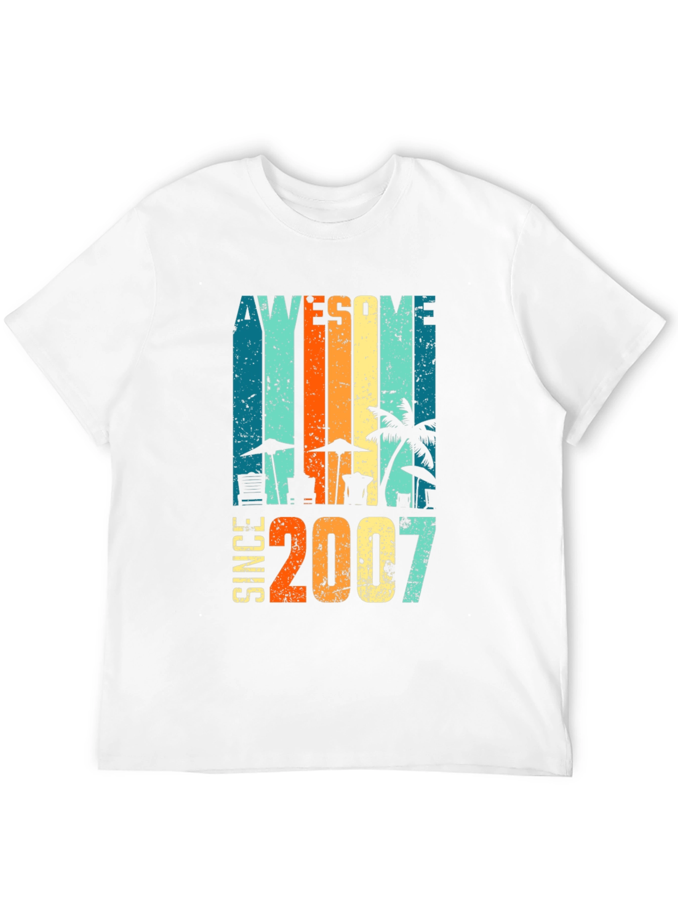 Awesome Since 2007 Beach T-Shirt