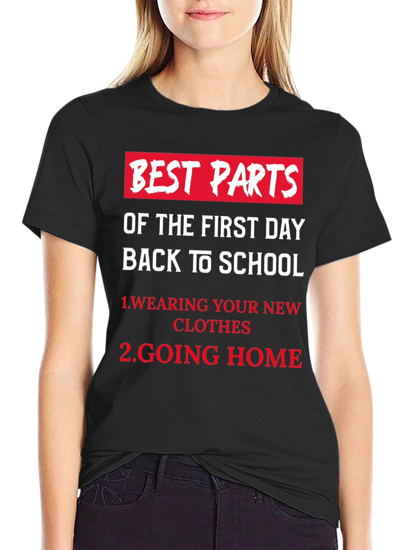 Best Parts Of School T-Shirt Back to School Funny Shirt