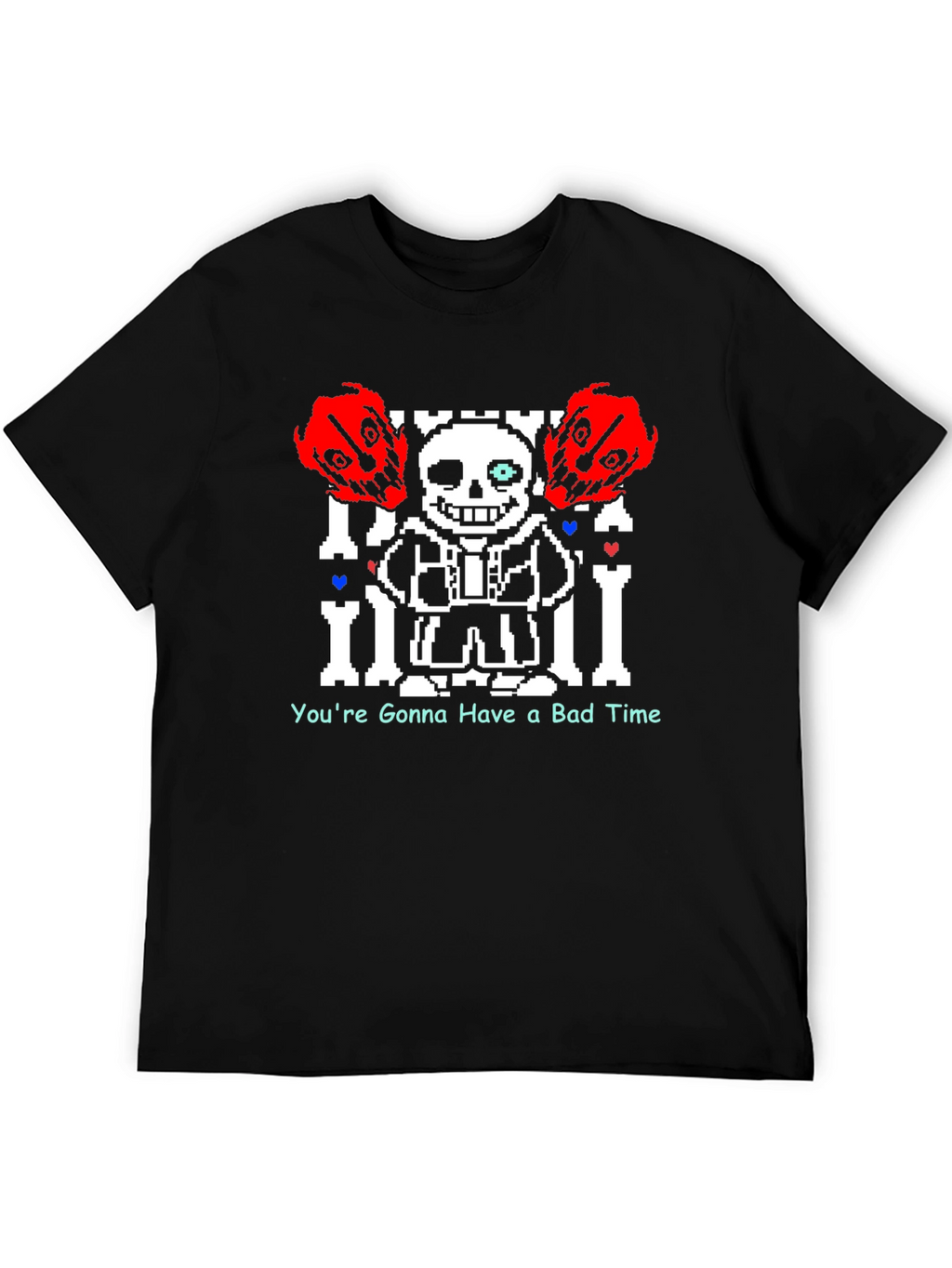 Undertale Sans Bad Time Black T-Shirt